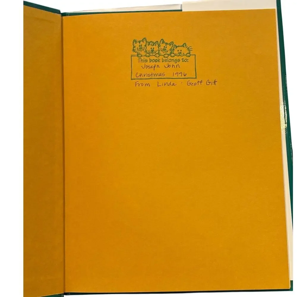 VTG 1993 1st Ed./2nd Print Disney Pooh and the Blustery Day, Teddy Slater, HCDJ